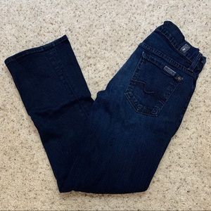 Preloved Crop Flare Jeans